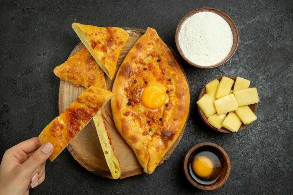 Egg Cheese Paratha